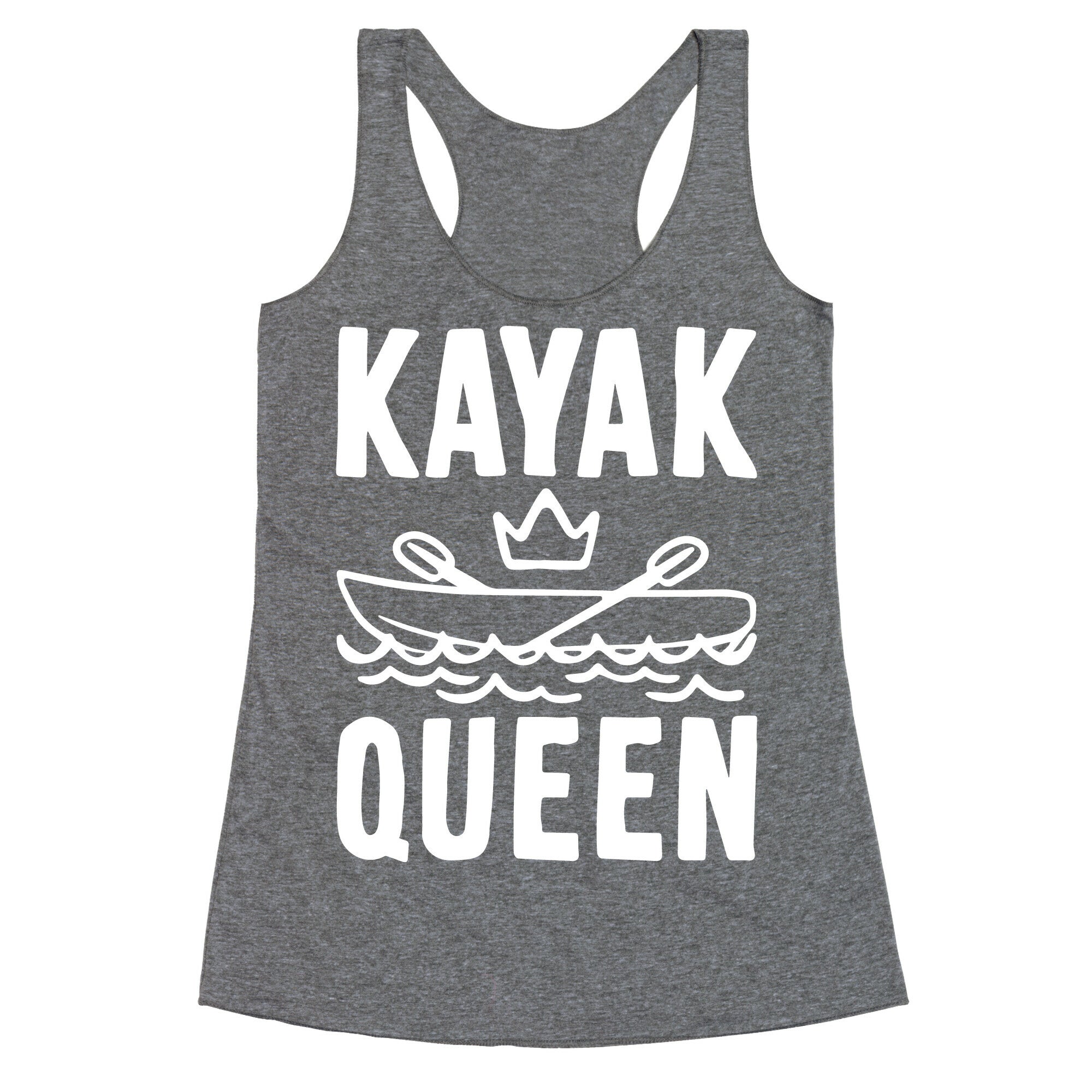 Kayak Queen Racerback Tank